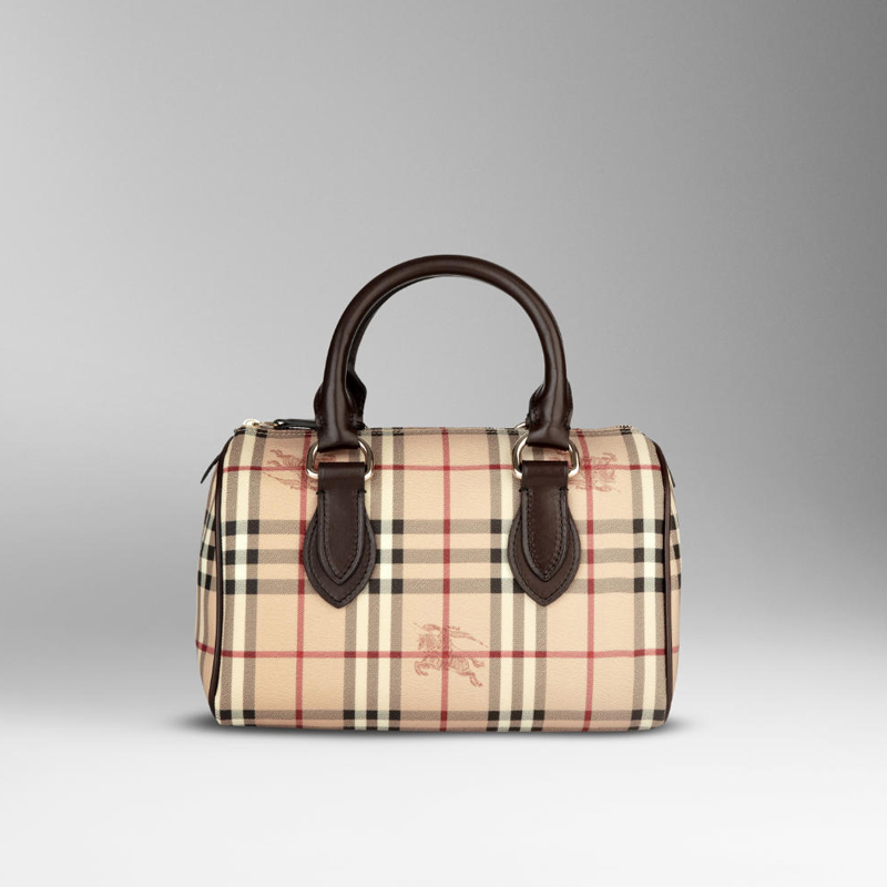 SMALL HAYMARKET CHECK BOWLING BAG