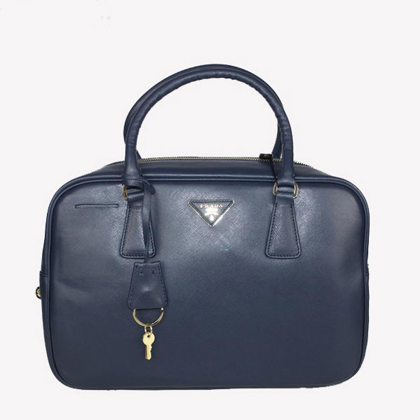 Prada Saffiano Leather Tote Bag BL1094 Royalblue