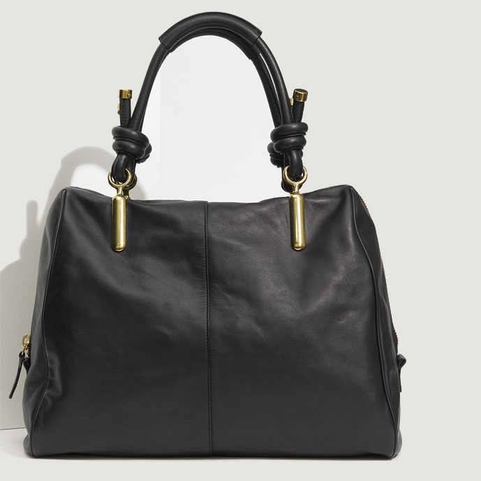 Chloe 'Janet - Large' Calfskin Leather Shoulder Bag