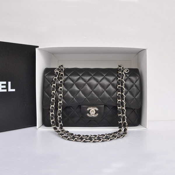 Chanel A1112 Flap Bag Original Leather Black