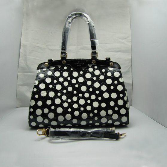 Louis Vuitton Yayoi Kusama Brea PM M91619 Black