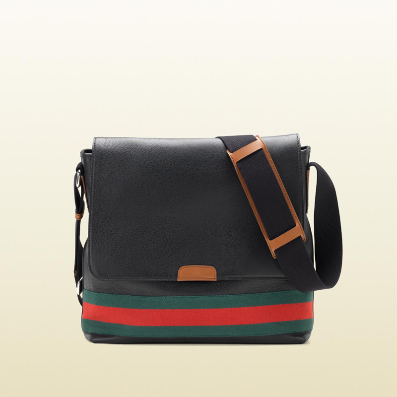 signature web messenger bag