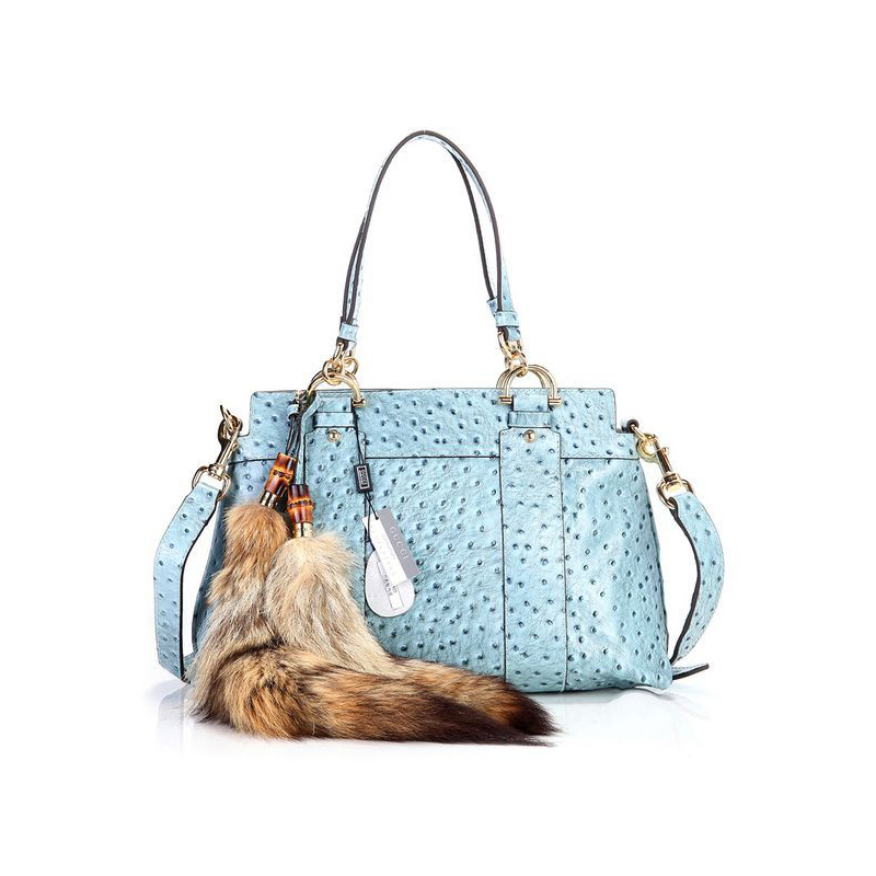 'smilla' medium top handle bag with removable fur