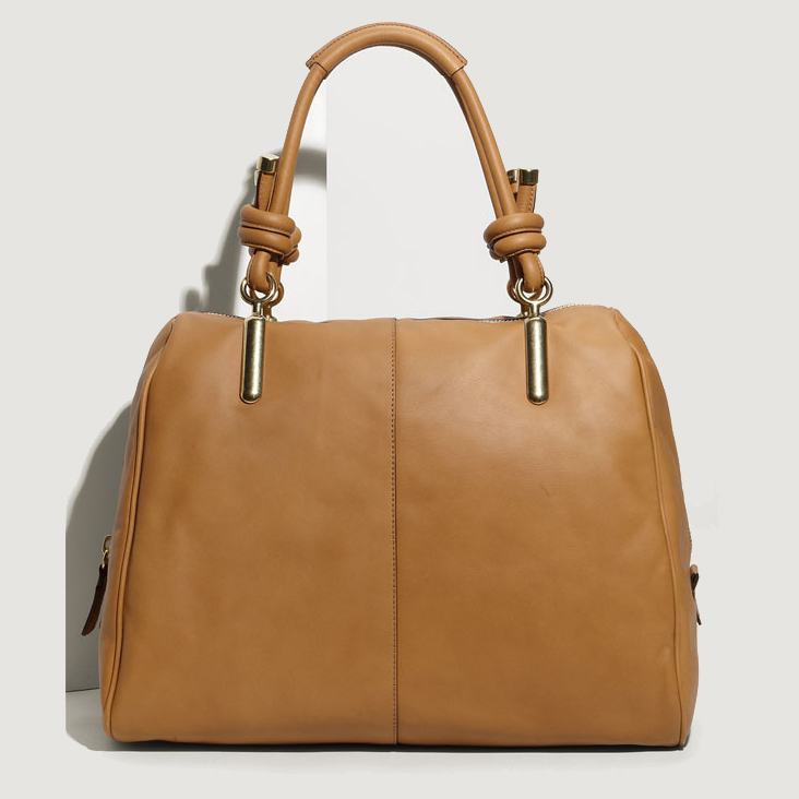 Chloe 'Janet - Large' Calfskin Leather Shoulder Bag