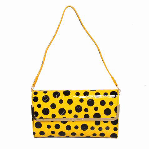 Louis Vuitton Yayoi Kusama Rossmore MM M91551 Yellow