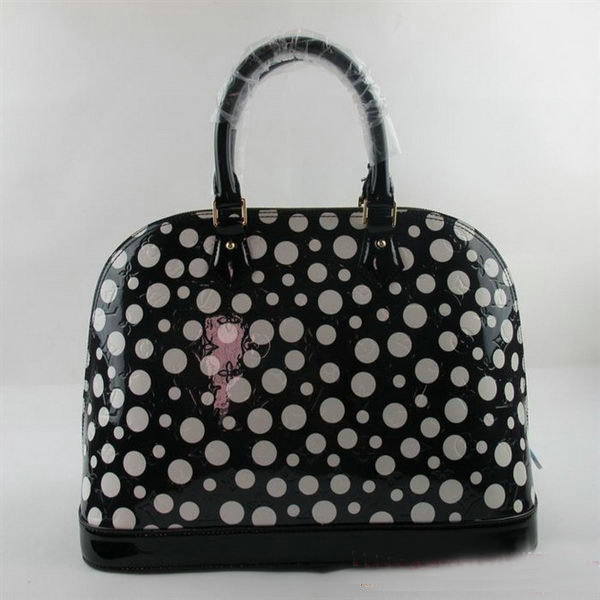 Louis Vuitton Yayoi Kusama Alma MM M93594 Black