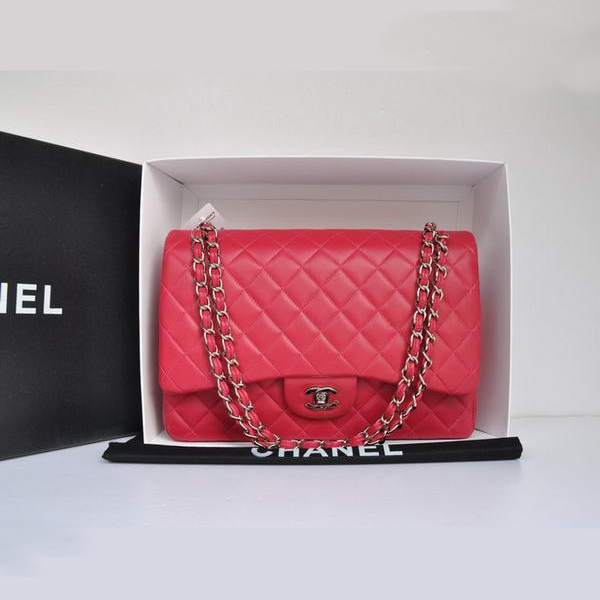 Chanel Original Leather Jumbo Flap Bag A47600 Peach