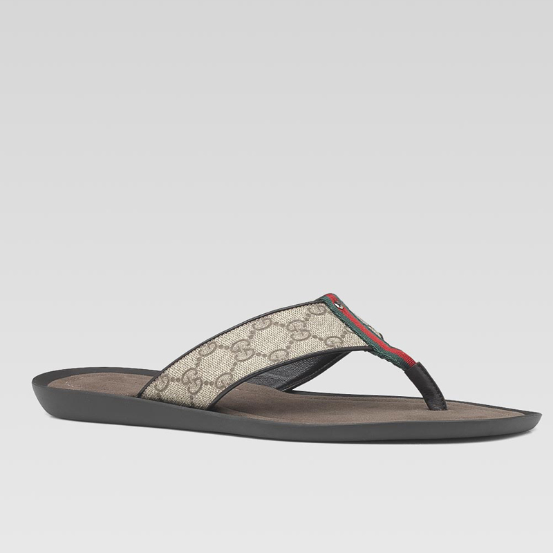 thong sandals with split-toe detail