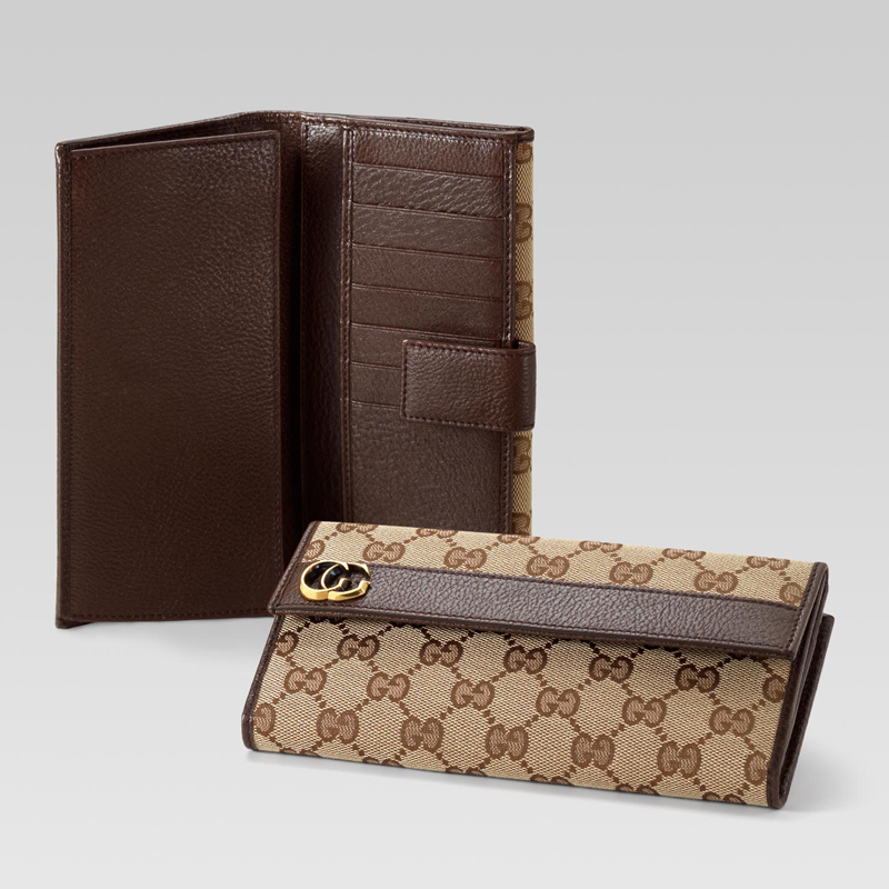 continental wallet with double G