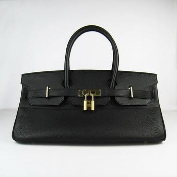 Hermes 42CM Black(gold)