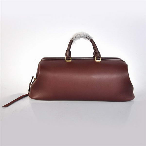 2012 New Celine Original Leather Tote Bag 348 Wine