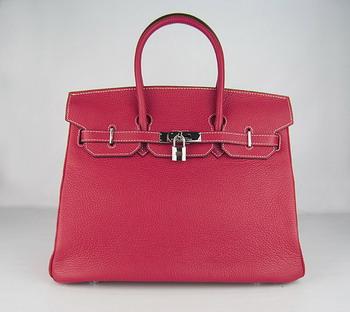 Hermes 35CM Red (silver)