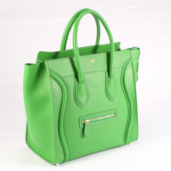 Celine Luggage Juboo Woman Handbag Green