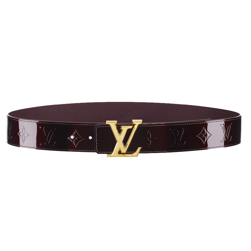 Louis Vuitton Facettes Monogram Vernis Belt