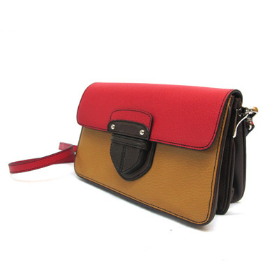 BT0784 Yellow with Red full leather