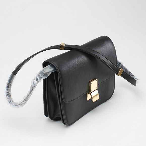 Celine Classic Box Large Flap Bag Black