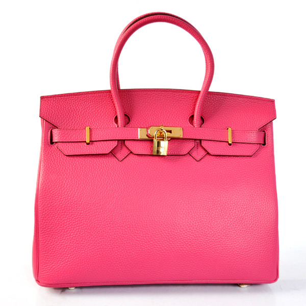 Hermes Birkin 35CM clemence leather in Peach with Gold hardware