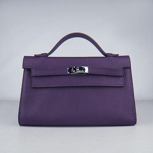 HERMES 22CM H008 Purple(Silver)