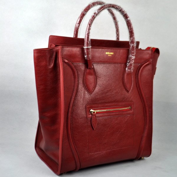 Celine Luggage Juboo Woman Handbag Maroon