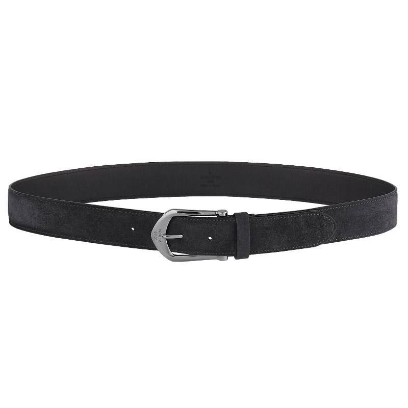 RIVETED SUEDE LEATHER BELT