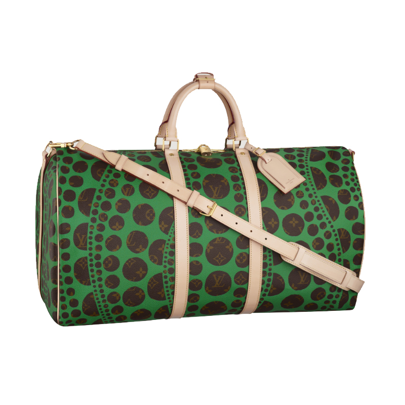 Louis Vuitton Yayoi Kusama Keepall Bandouliere 55 M40696