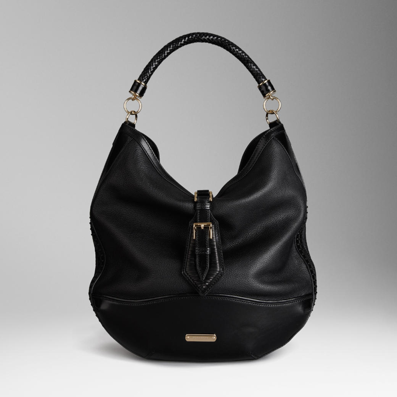 MEDIUM BUCKLE DETAIL HOBO