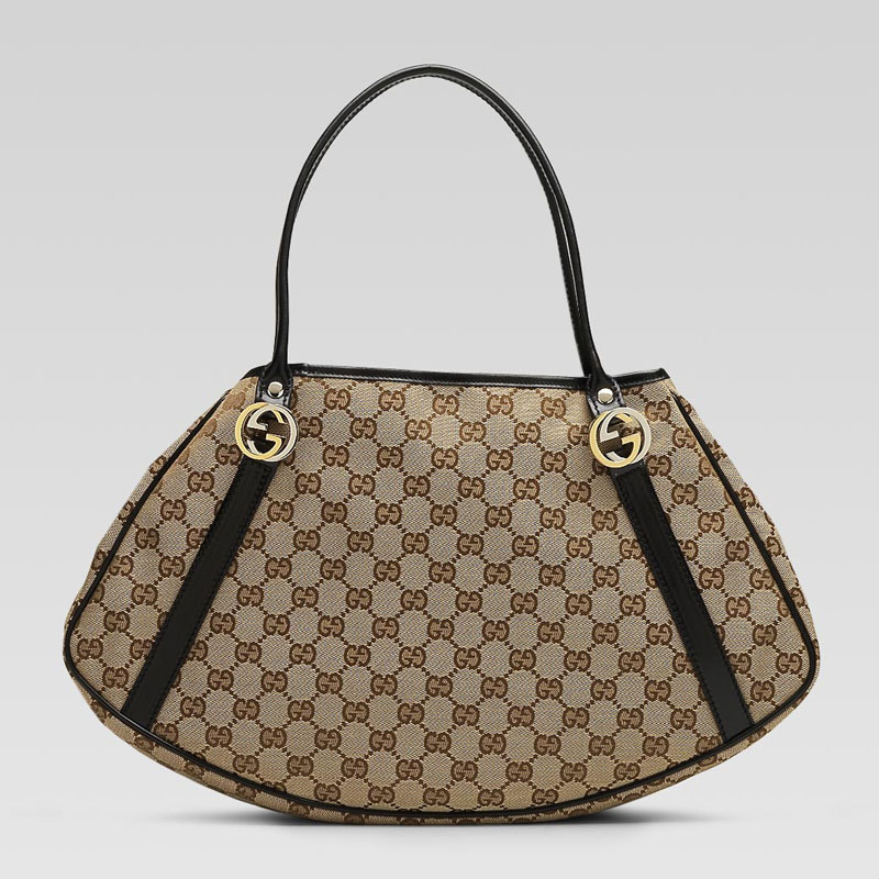 'GG twins' medium shoulder bag with interlocking G