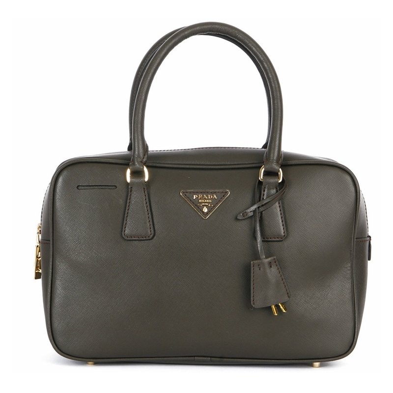 Prada Small Saffiano Doctor Bag BL0095 - Brown