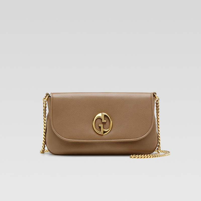 'gucci 1973' medium shoulder bag with oval GG orna