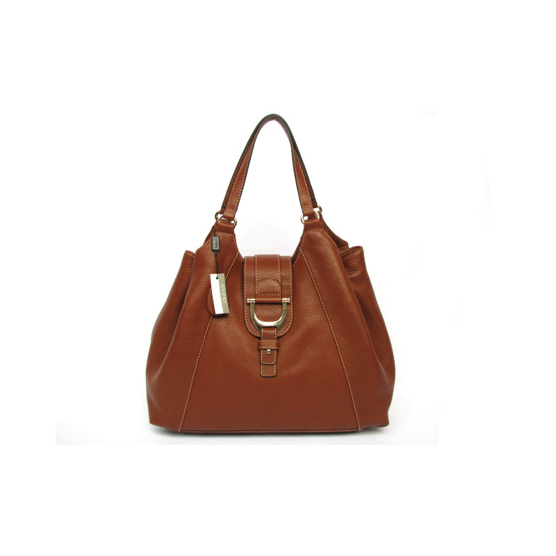 'greenwich' medium shoulder bag with stirrup detai