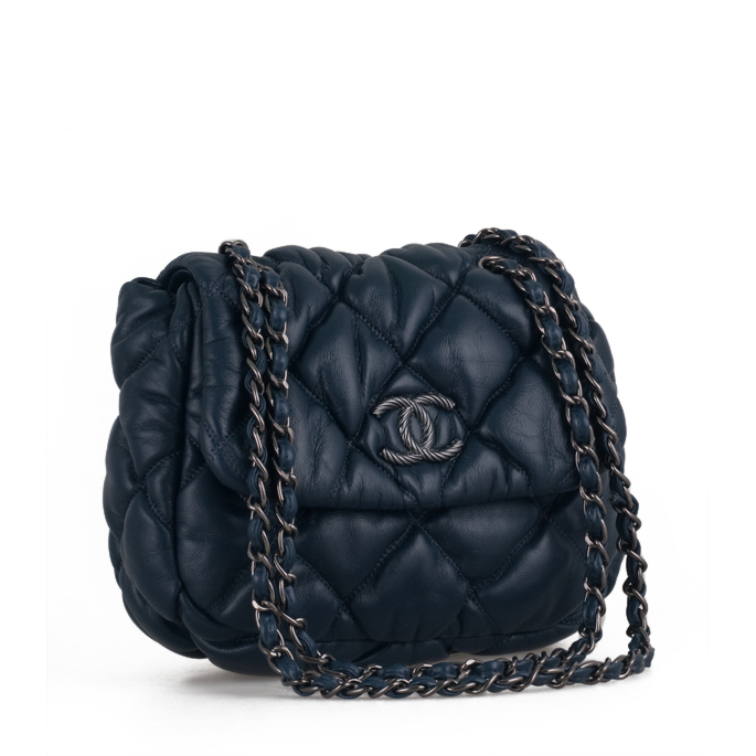 Chanel Quilted Flap Bag In Lambskin