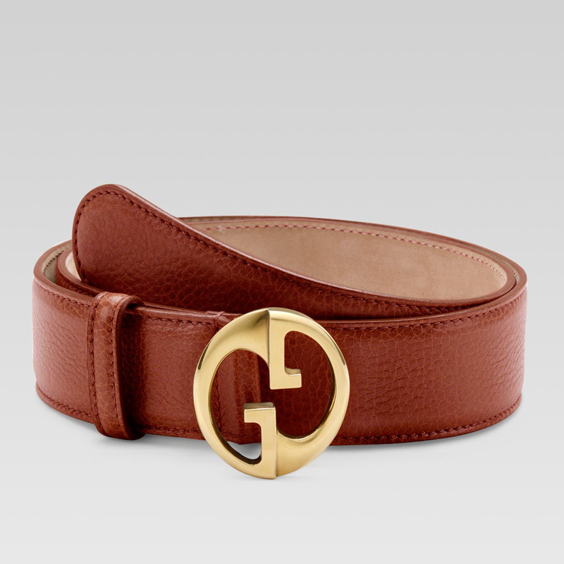 belt with oval GG