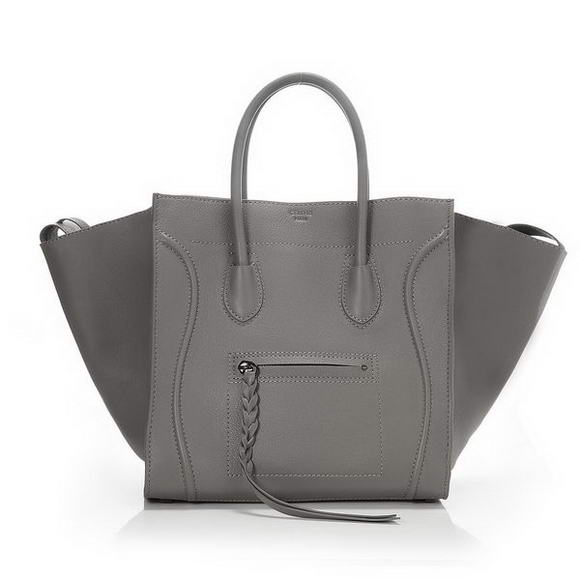 Celine Luggage Phantom Bags in Original Leather Khaki