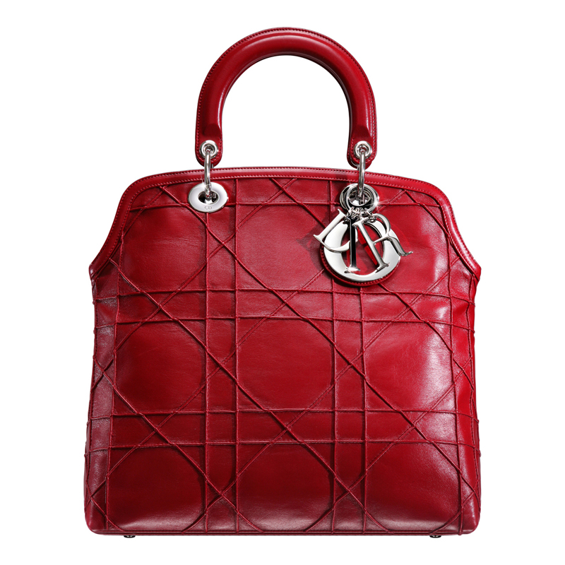 Granville bag in red leather