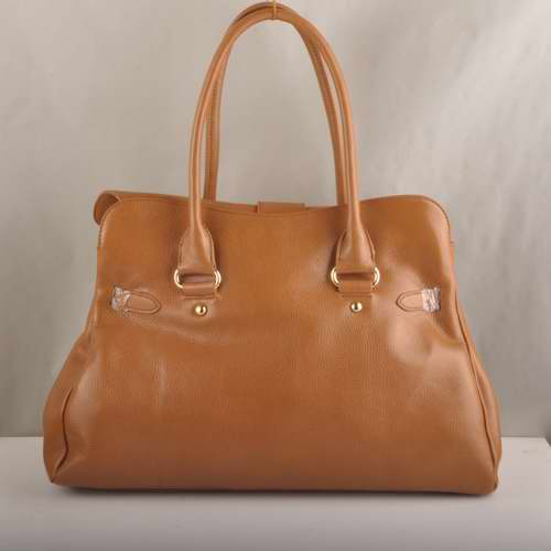 Miu Miu Calf Leather Tote Bags 90331 Wheat