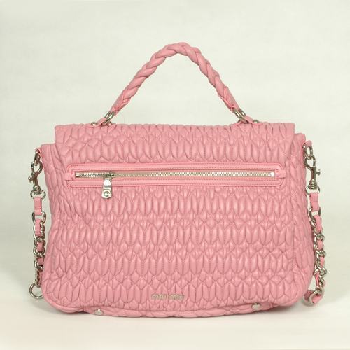 Miu Miu Tote Handbags Quilted Lambskin Leather 8667 Pink