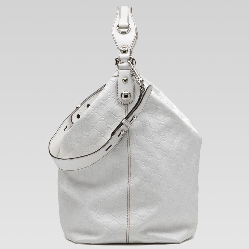 'sukey' medium hobo with pleat detail, detachable