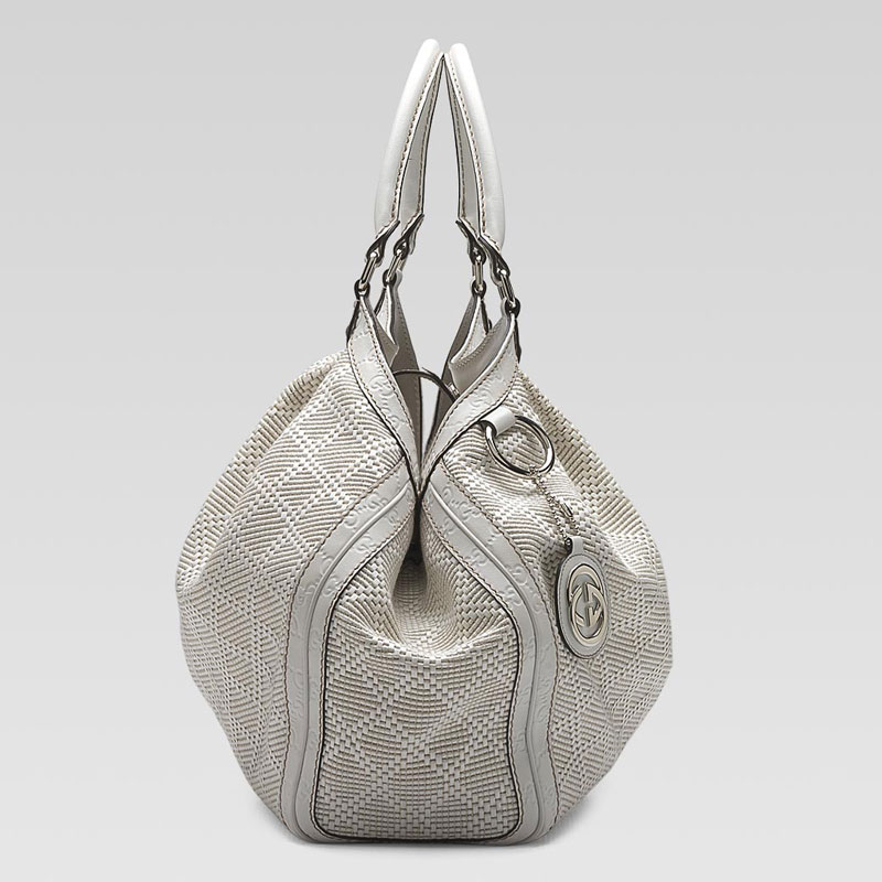 'sukey' large tote with pleat detail, detachable i