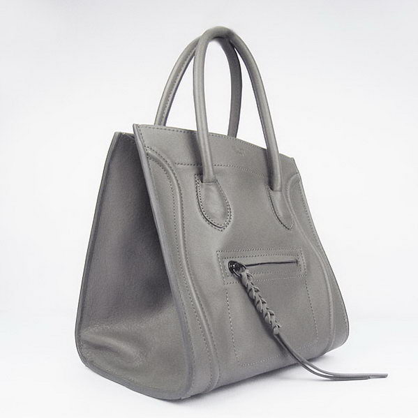 Celine Small Phantom Bags Original Calfskin Leather C1890 Dark Grey