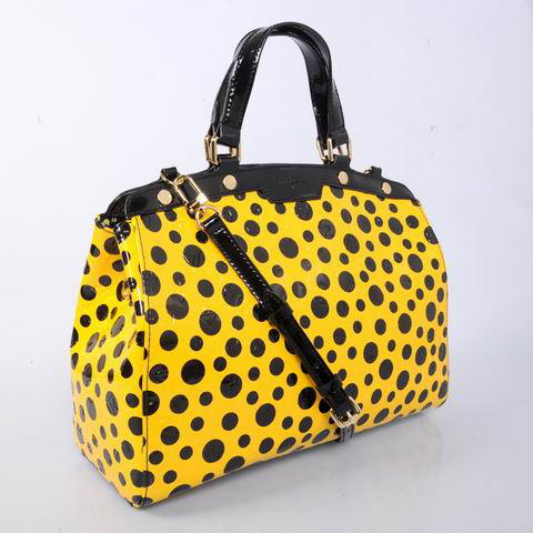 Louis Vuitton Yayoi Kusama Brea GM M91616 Yellow