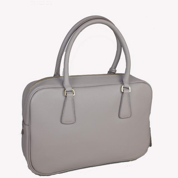 Prada Saffiano Leather Tote Bag BL1095 Grey