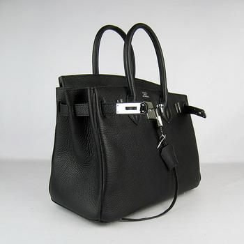 Birkin 30CM Black (silver)