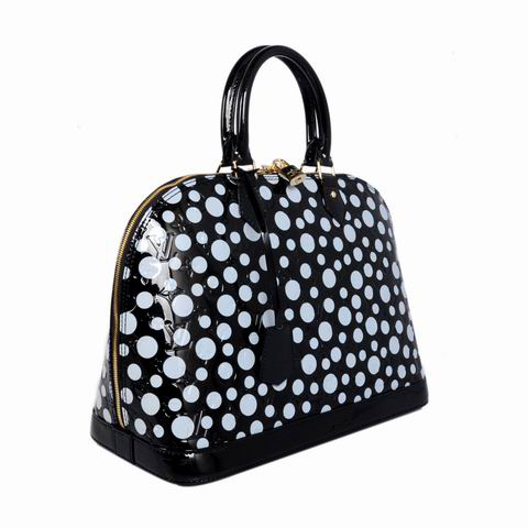 Louis Vuitton Yayoi Kusama Alma PM M93627 Black