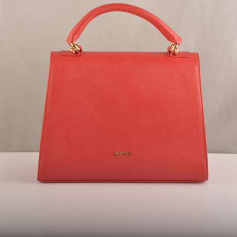 Miu Miu Tote Handbags Calf Leather 7430 Red