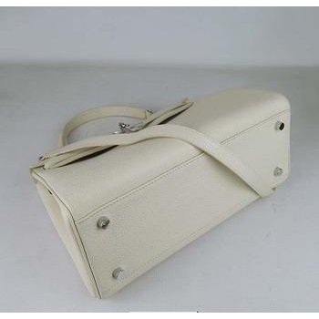 Hermes Kelly 32CM Beige(silver)