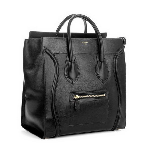 Celine Luggage Jumbo in Original Leather Black