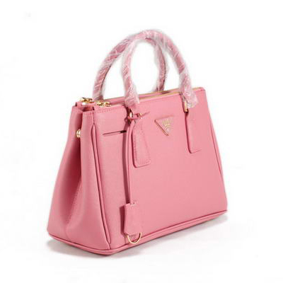 Prada Classic Medium Saffiano Tote Bag BN1801 Pink