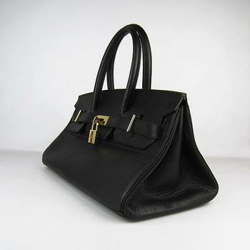 Hermes 42CM Black(gold)