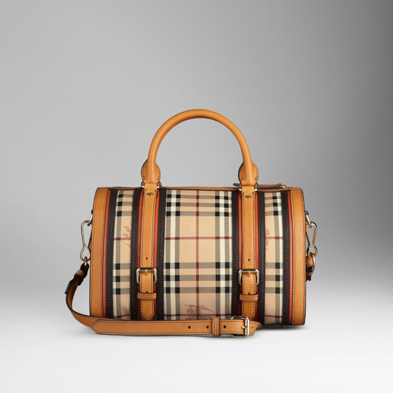 MEDIUM HAYMARKET BELTED BOWLING BAG