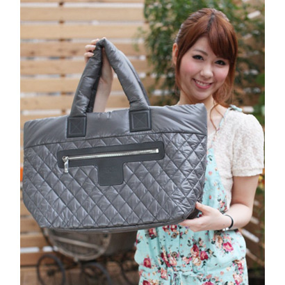 Chanel Coco Cocoon Tote Bags A48611 Y06883 44203 Gris